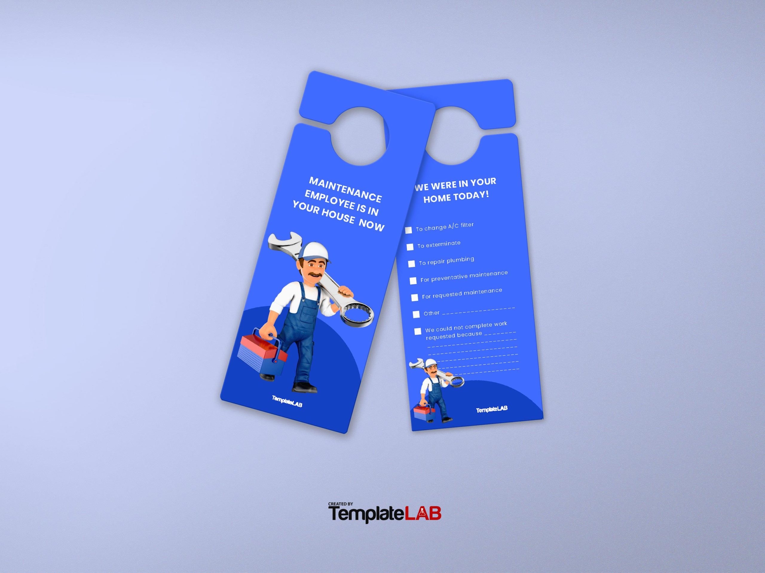 18 Free Door Hanger Templates Word PDF PSD TemplateLab