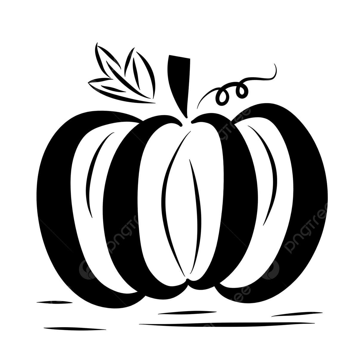 Black And White Pumpkins Clipart Pumpkins Clipart Black And White Pumpkin PNG Transparent Clipart Image And PSD File For Free Download