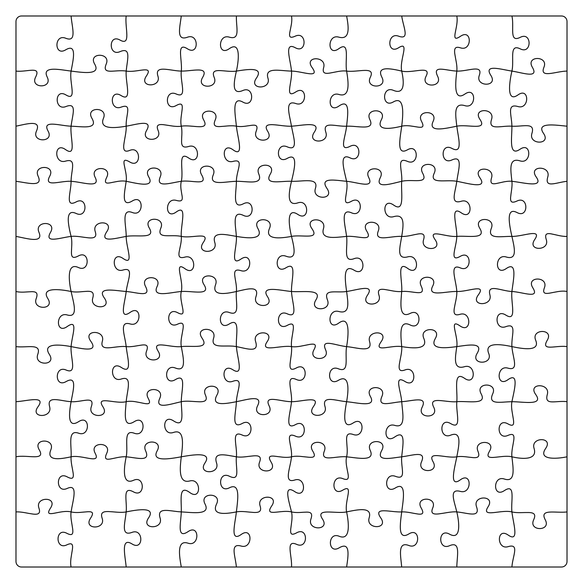 Blank Puzzle Template Free Printable