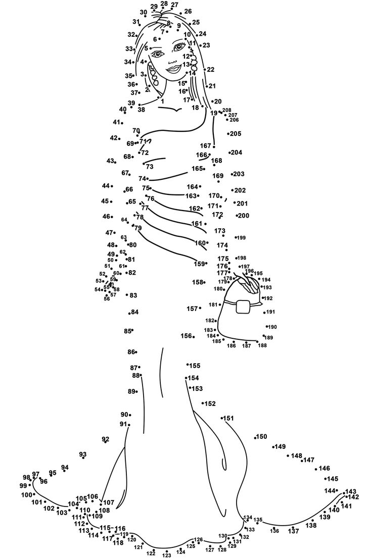 Medium Dot To Dot Printables