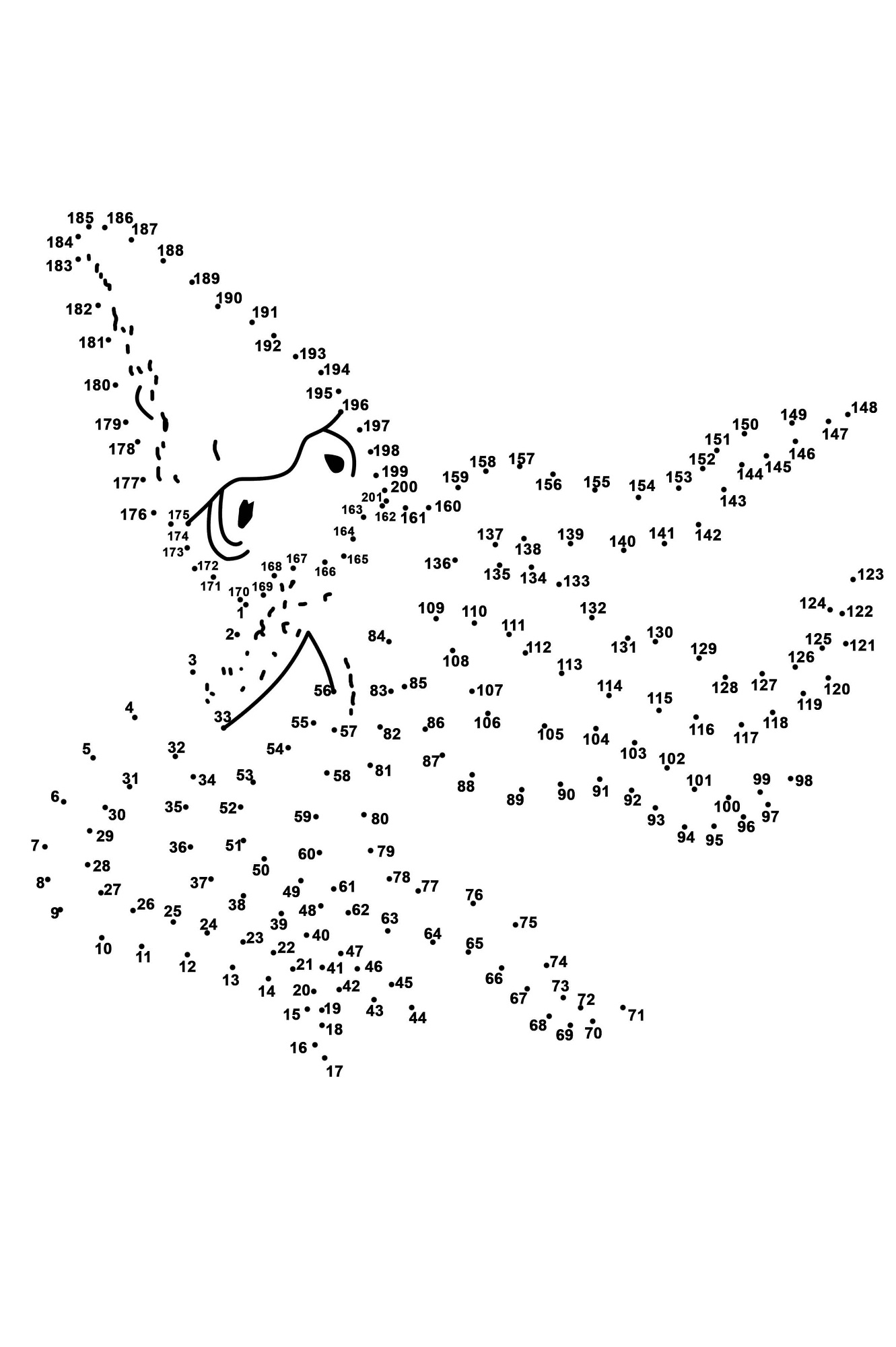 Dot To Dot Printables For Adults