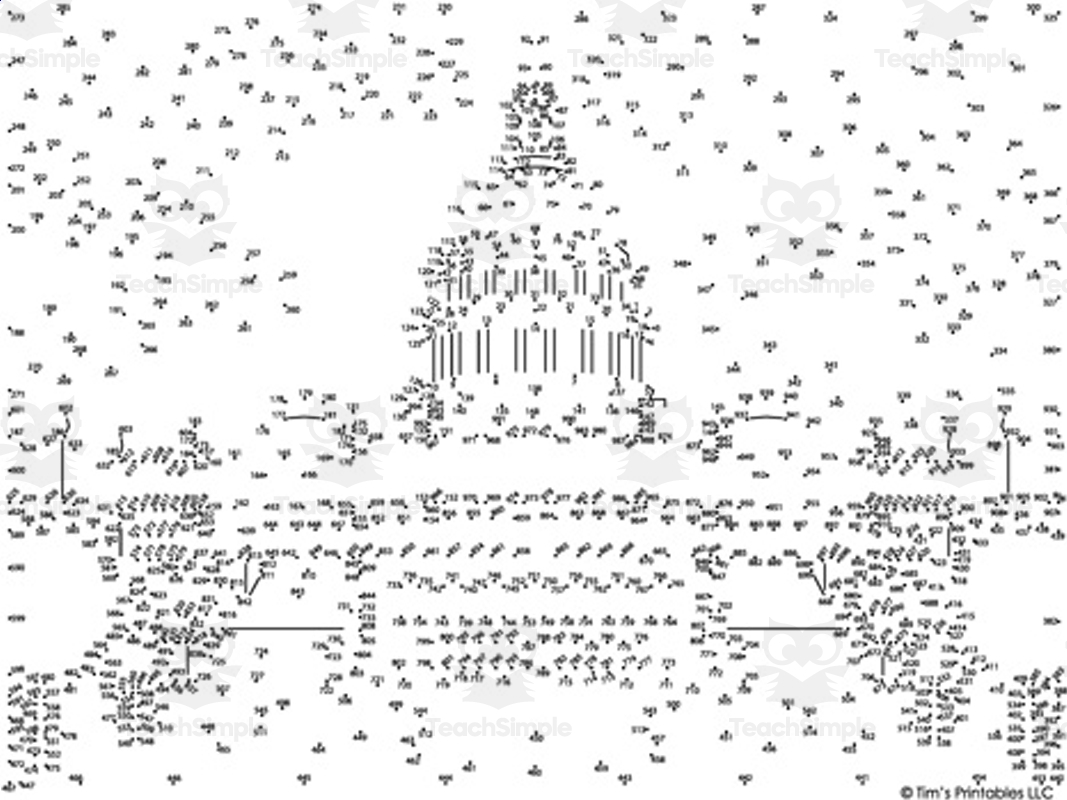 Giant Dot To Dot Printables