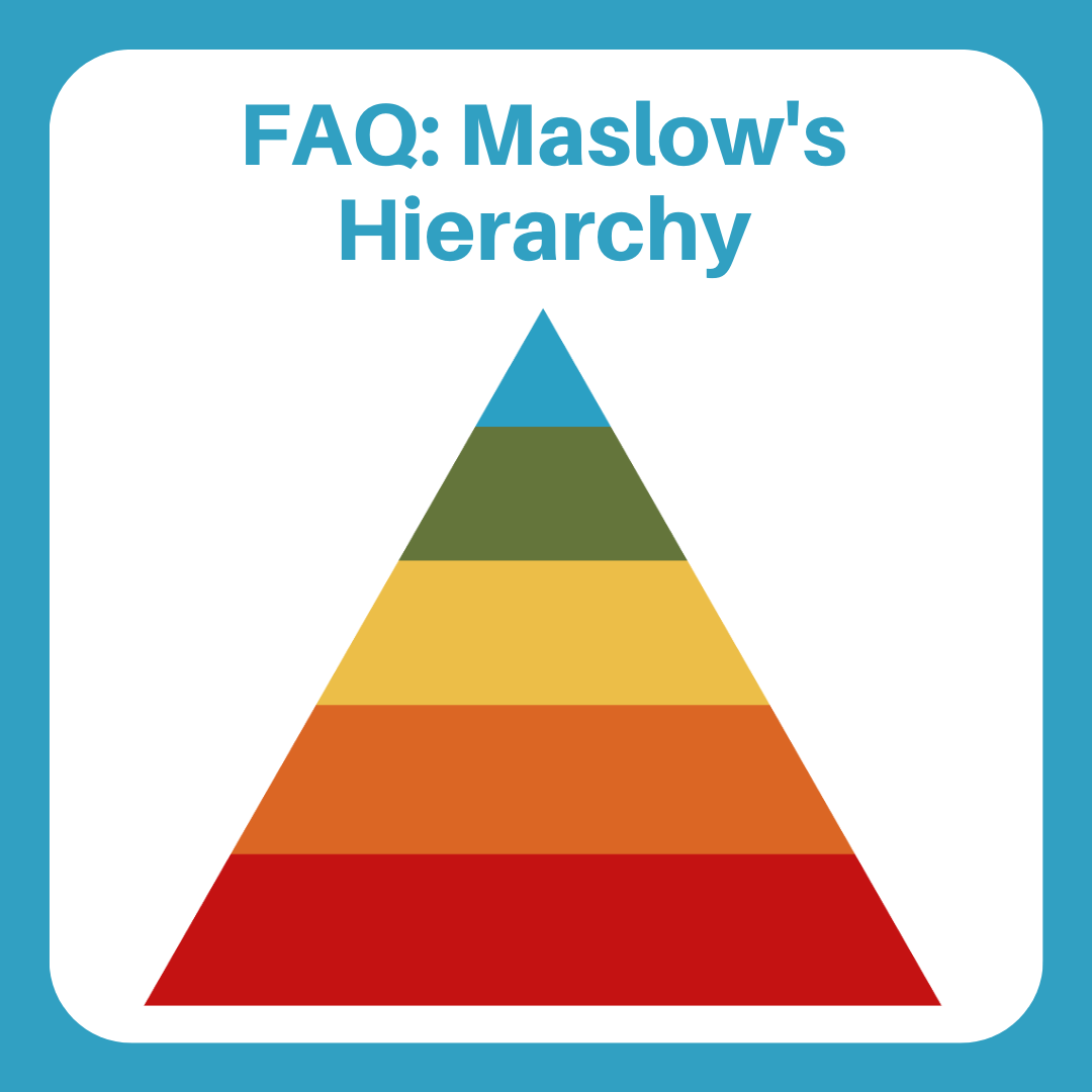 FAQ Maslow s Hierarchy FORGE