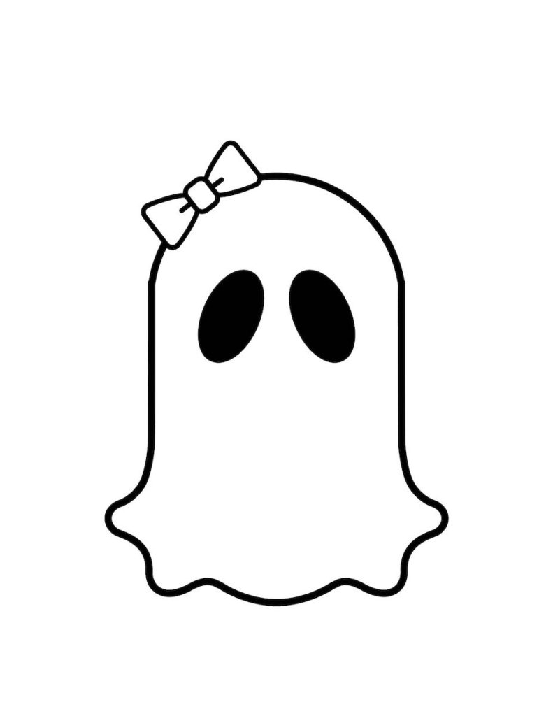 Printable Ghost Eyes And Mouth Template