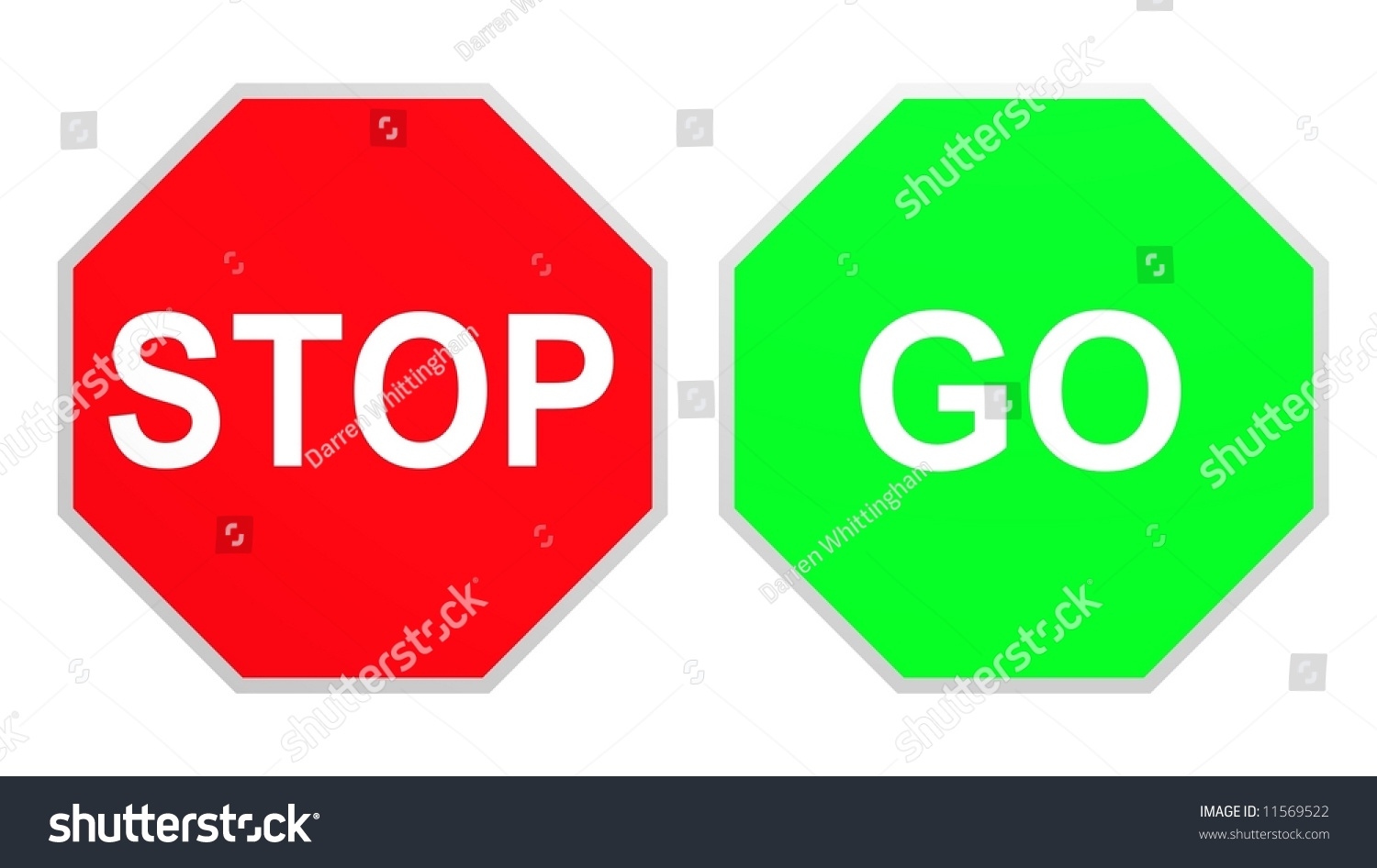 Stop And Go Signs Printable
