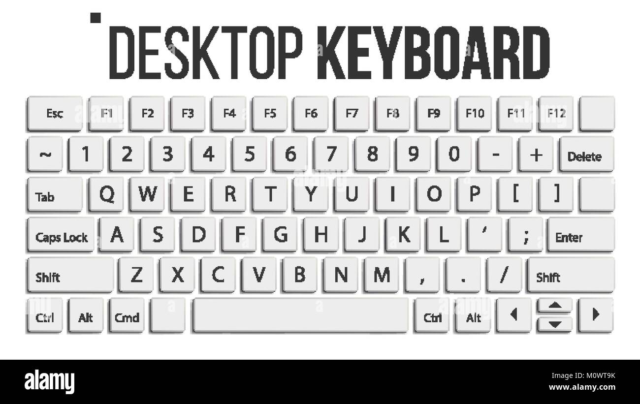 Printable Picture Of Computer Keyboard