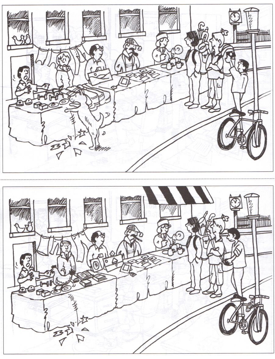 Adult Spot The Difference Printable
