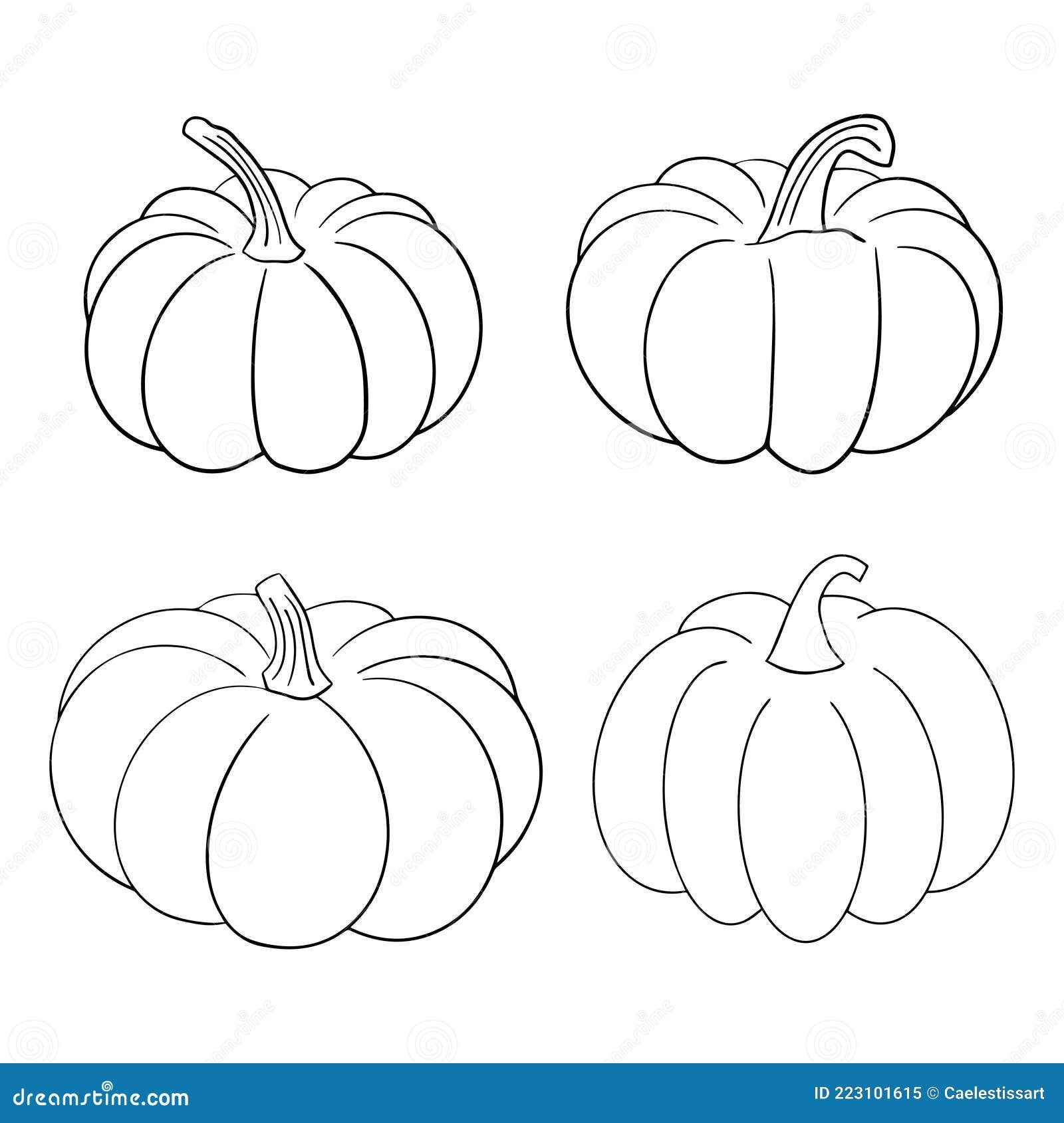 Pumpkin Outline Stock Illustrations 28 450 Pumpkin Outline Stock Illustrations Vectors Clipart Dreamstime