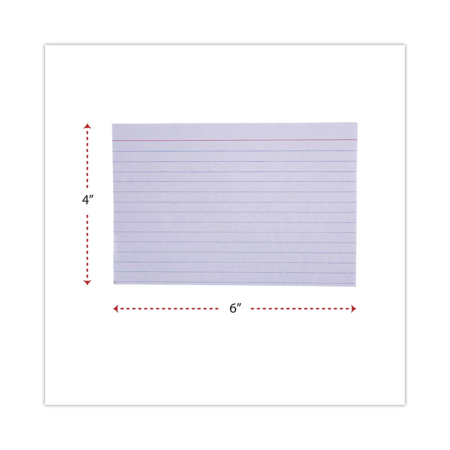 4 X 6 Printable Index Cards