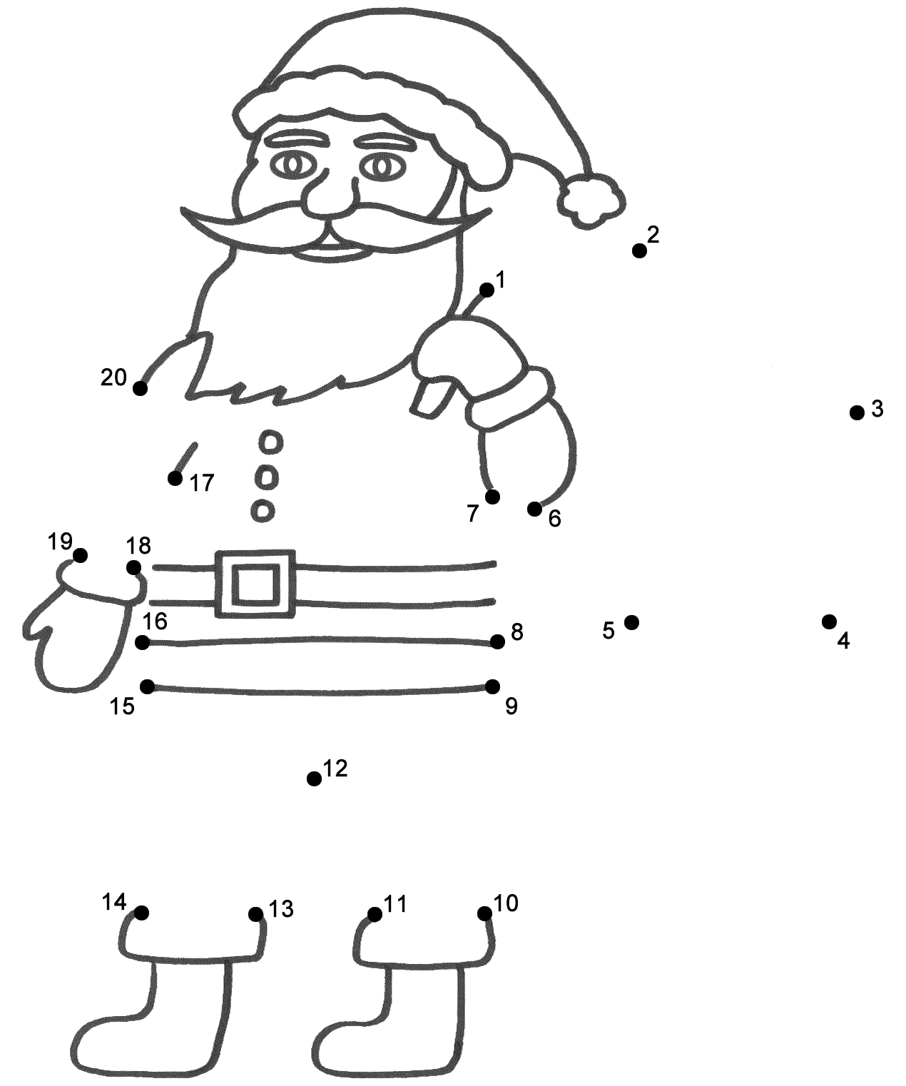 Christmas Join The Dots Printables