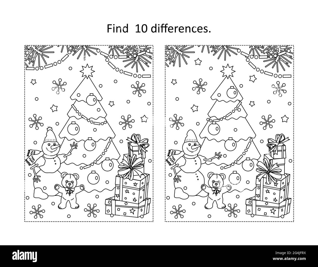 Spot The Difference Printables For Adults