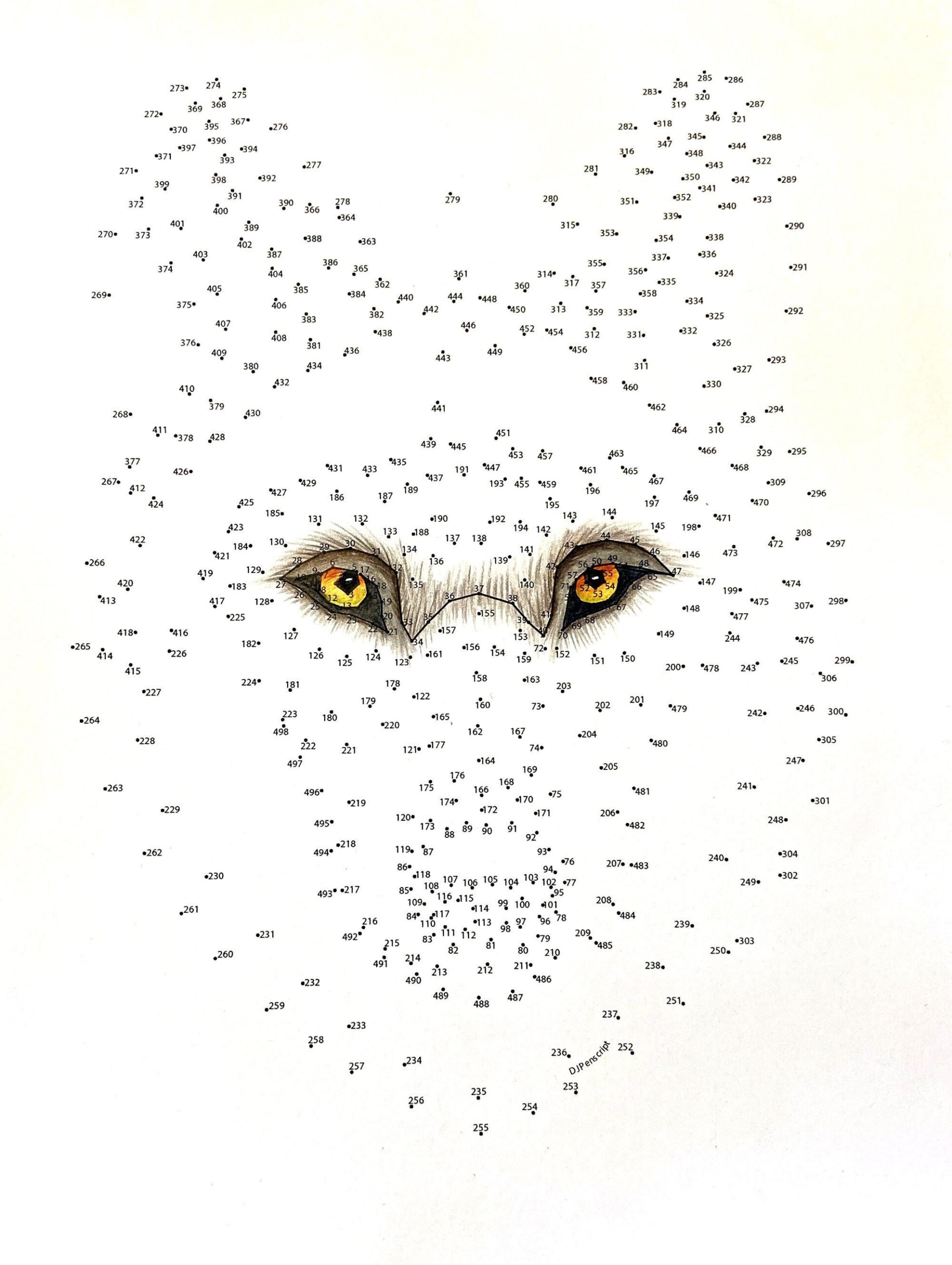 Connect The Dots Adults Printable