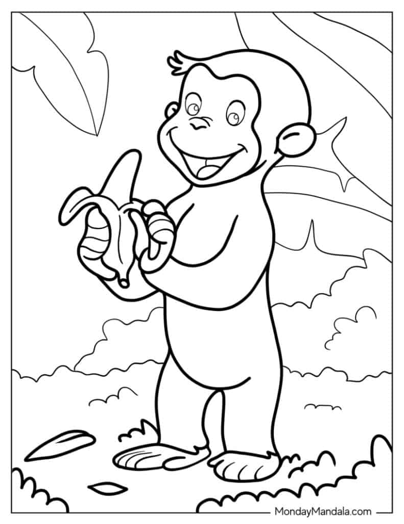 Free Curious George Printables