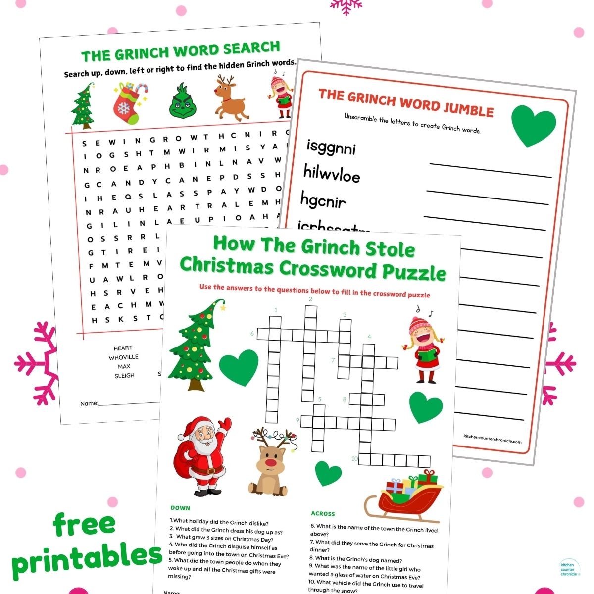 20 Free Printable Christmas Games For The Whole Family