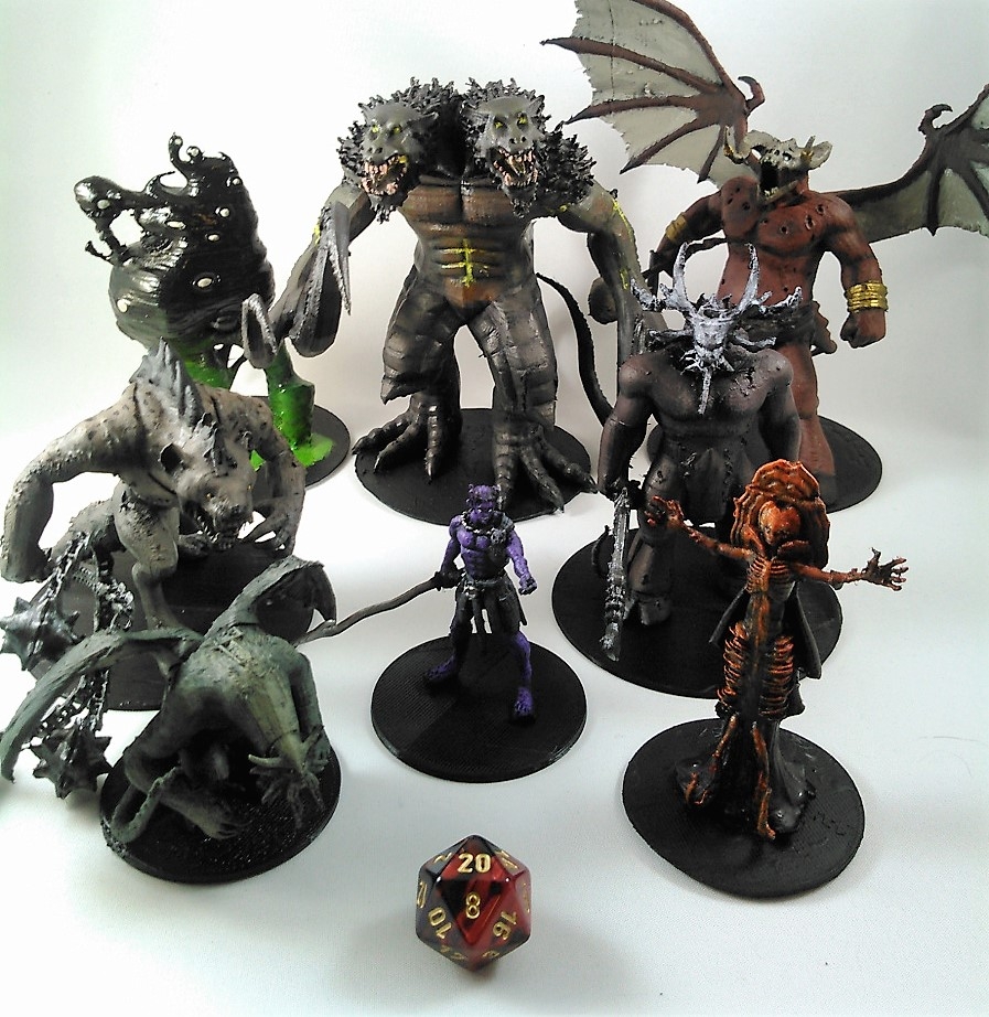 Free 3d Printable D&D Miniatures