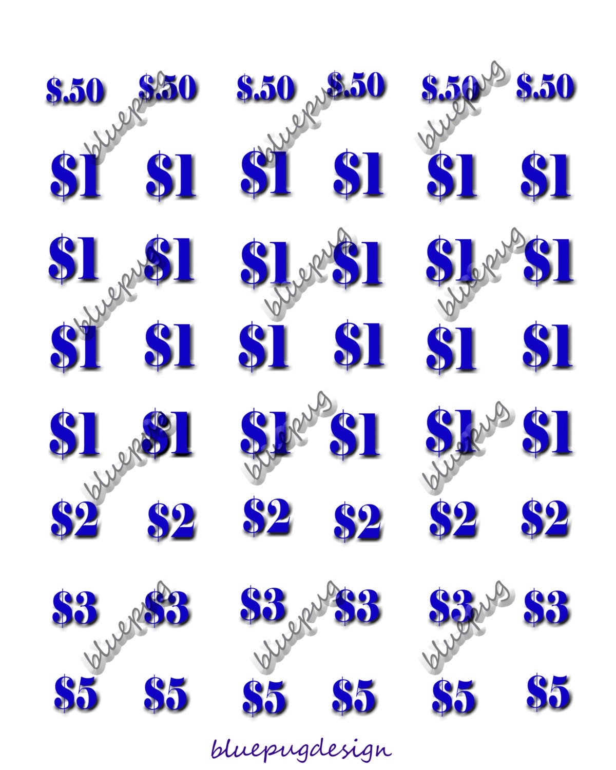 Garage Sale Price Tags Free Printable
