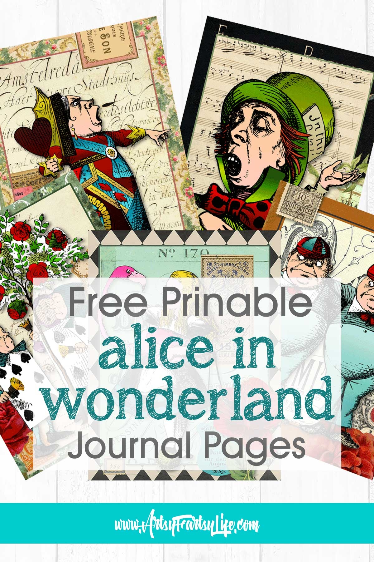 Alice In Wonderland Printables Free