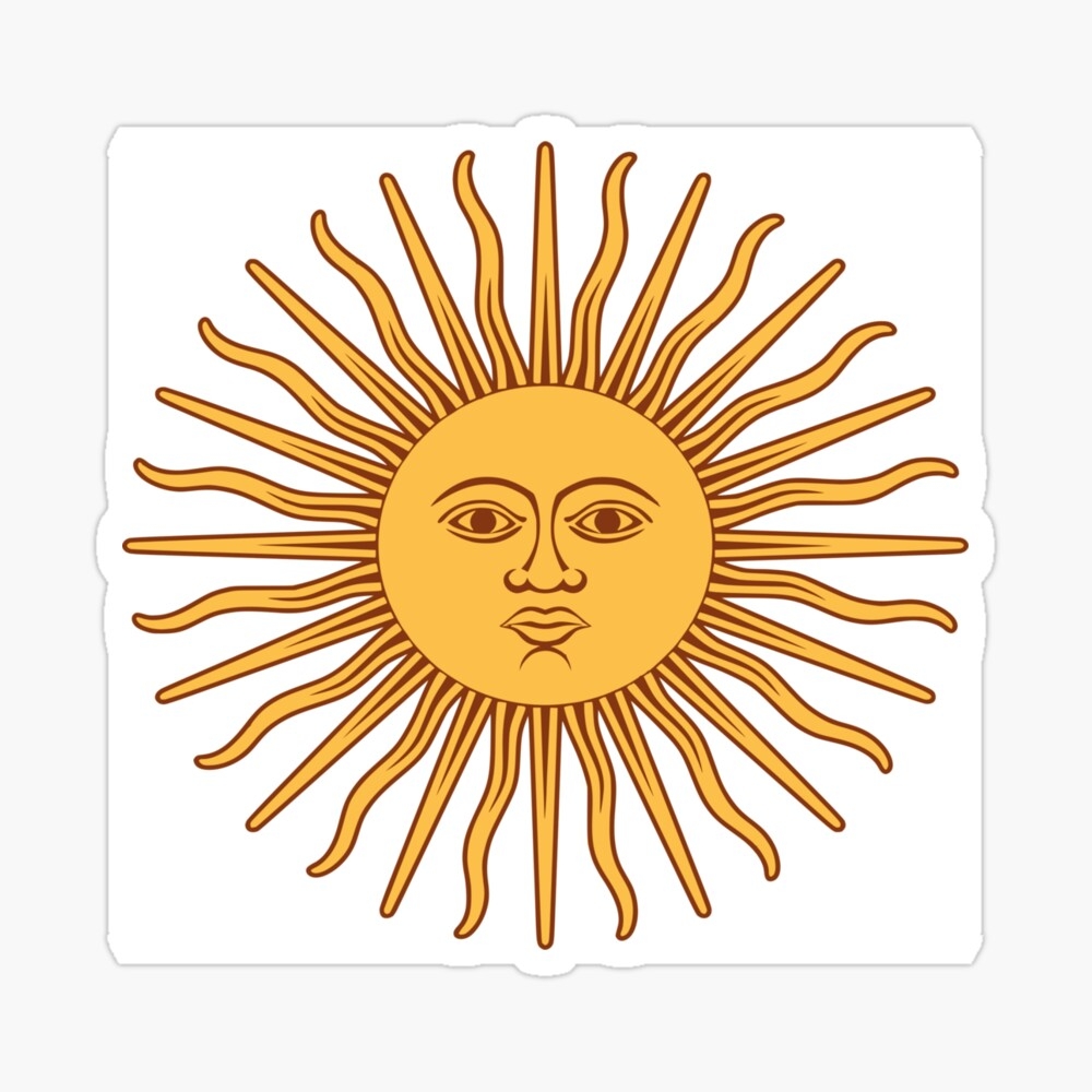 Argentina Sun From Flag Poster For Sale By BankrobberGus Redbubble