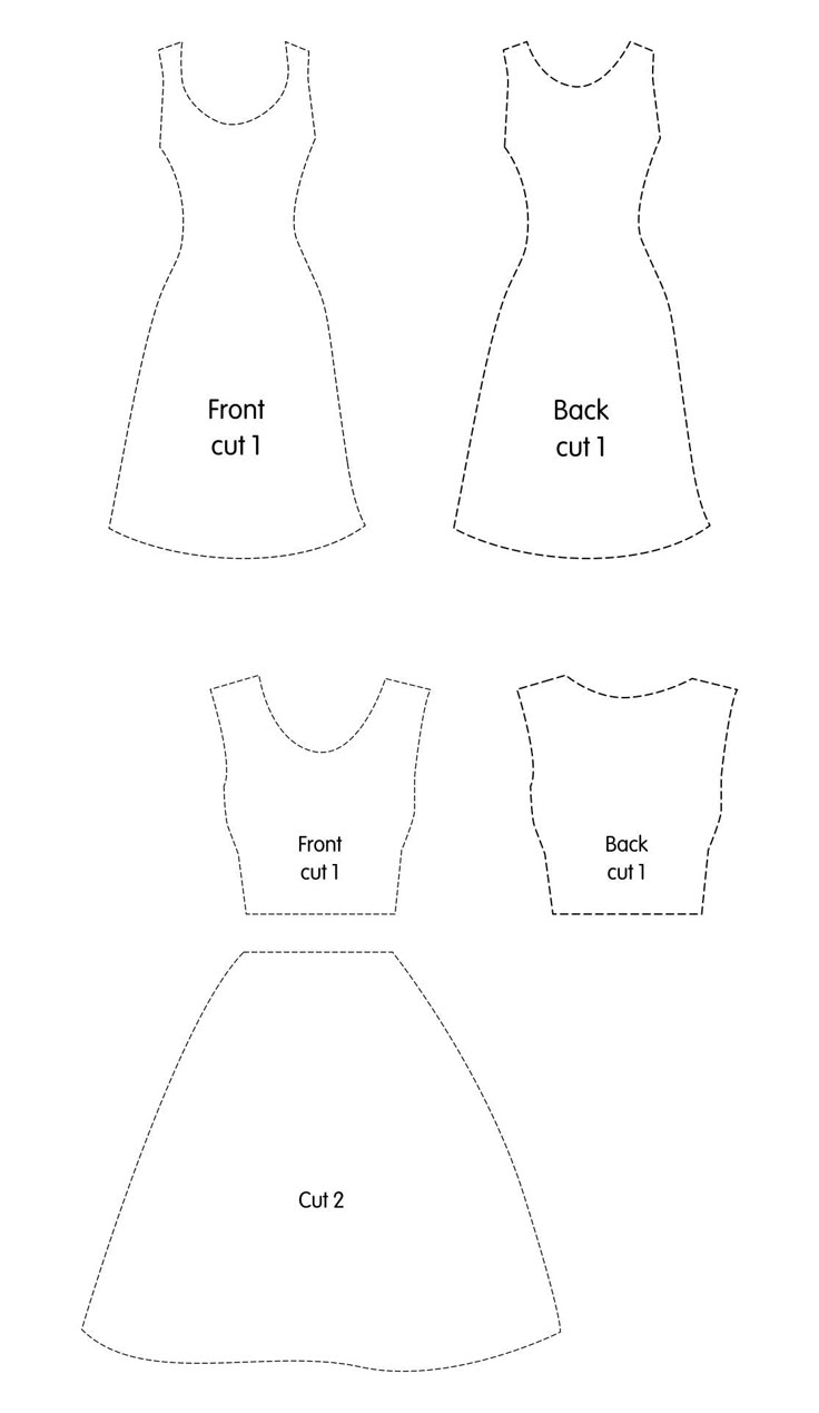 Free Barbie Clothes Patterns Printable