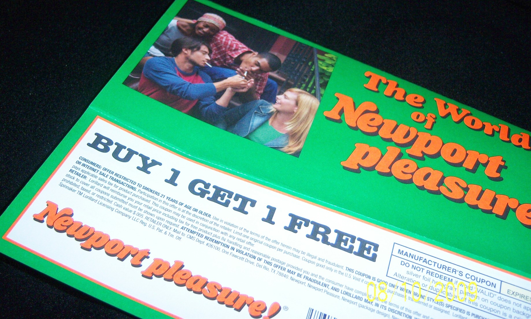 Free Pack Of Cigarettes Printable Coupon