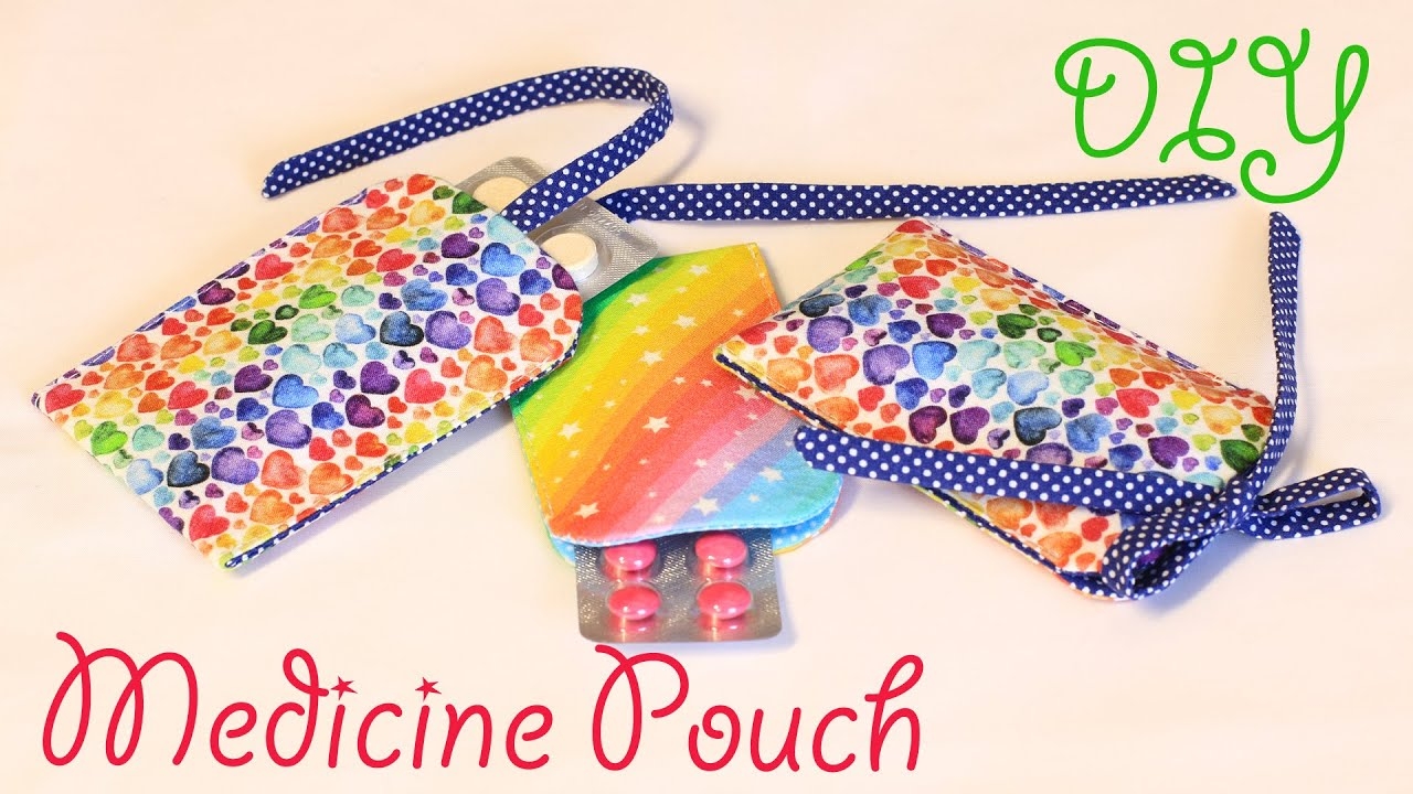 Free Printable Sewing Pattern Pill Bags