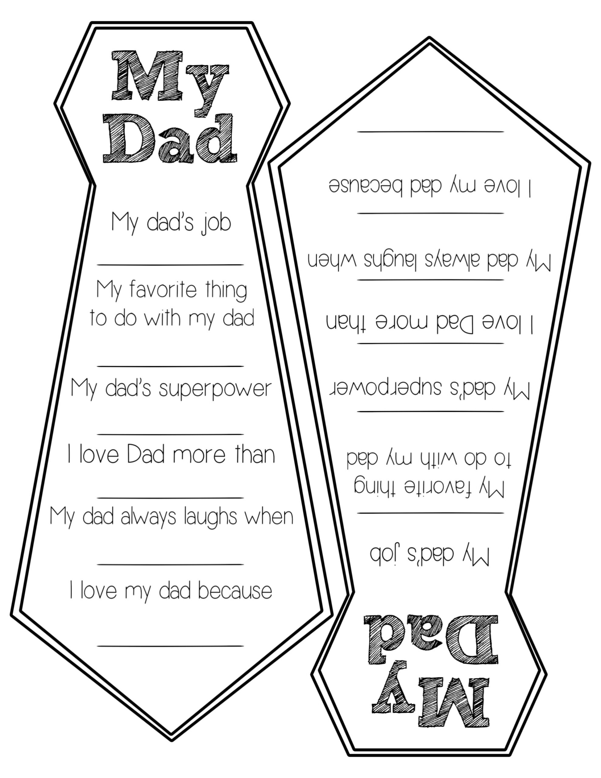 Free Father's Day Printables
