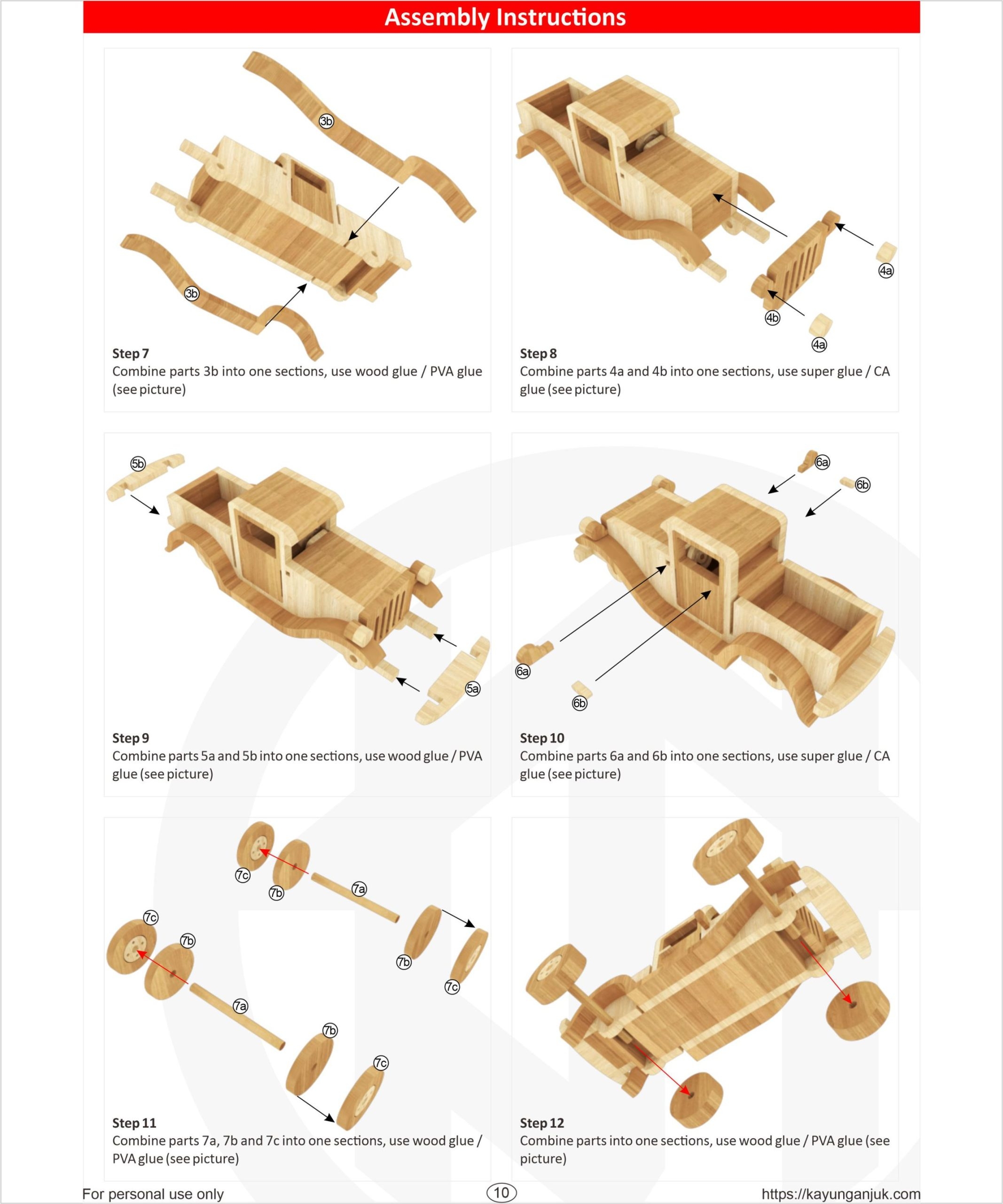 Free Wooden Toy Plans Printable