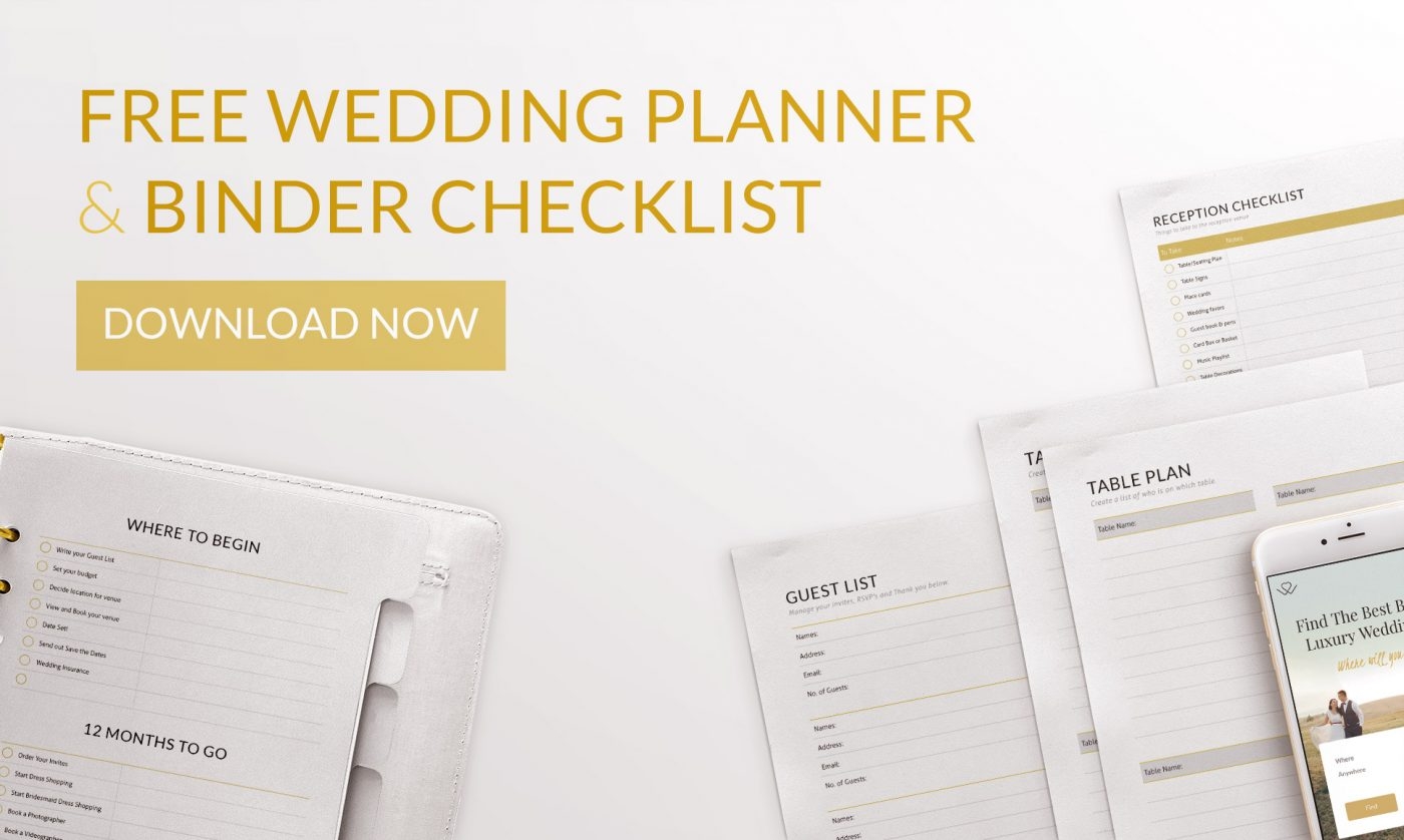 Free Printable Wedding Planner Workbook