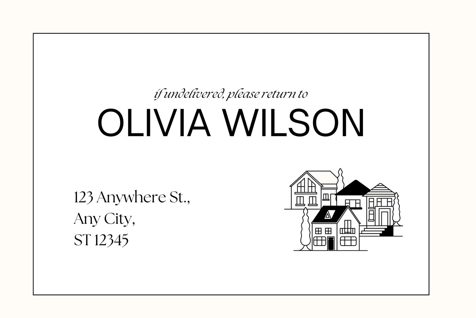 Free And Printable Custom Address Label Templates Canva Worksheets Library