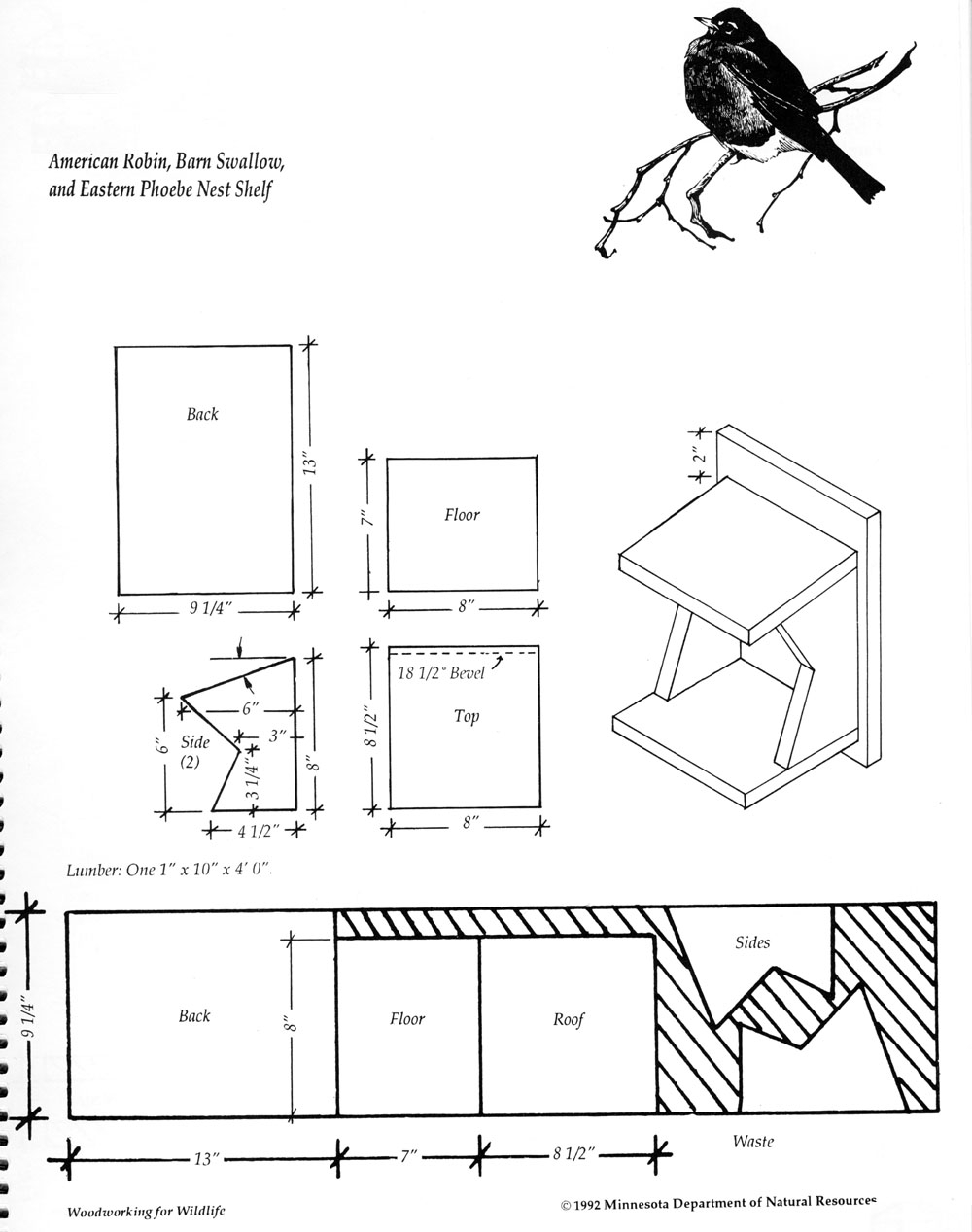 Free Bird House Plans Bluebird Purple Martin Wren More