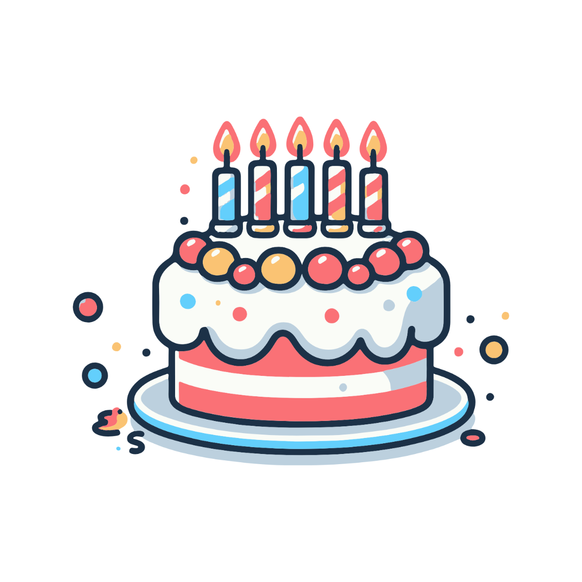 Free Birthday Clipart PNG To Customize And Download