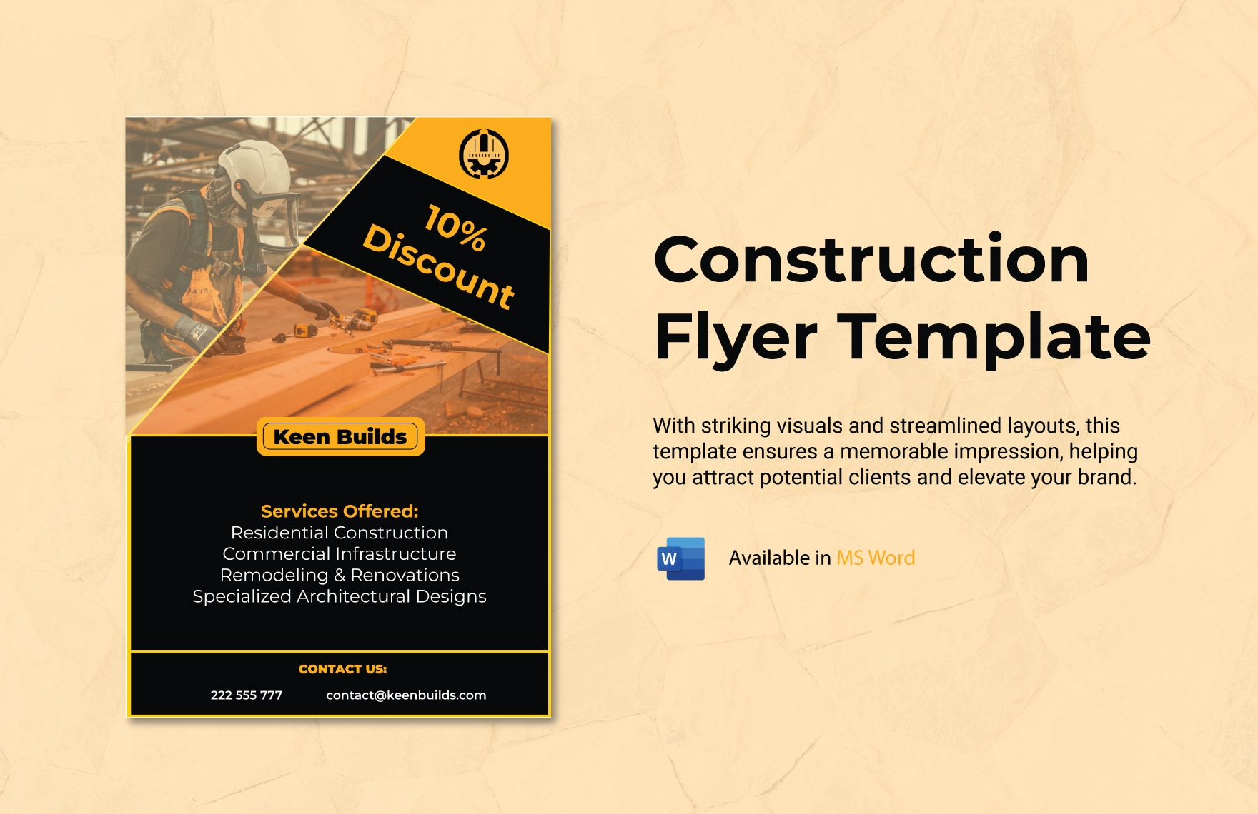 Free Editable Flyer Templates In Word To Download