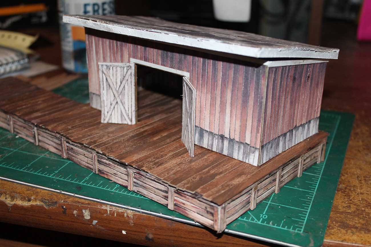 Free HO Scale Cardstock Buildings Model Railroad Layouts PlansModel Railroad Layouts Plans