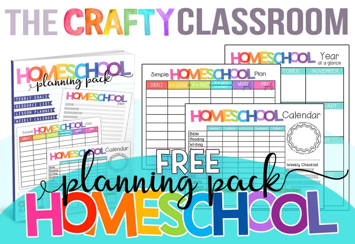 Free Printable Homeschool Planning Pages