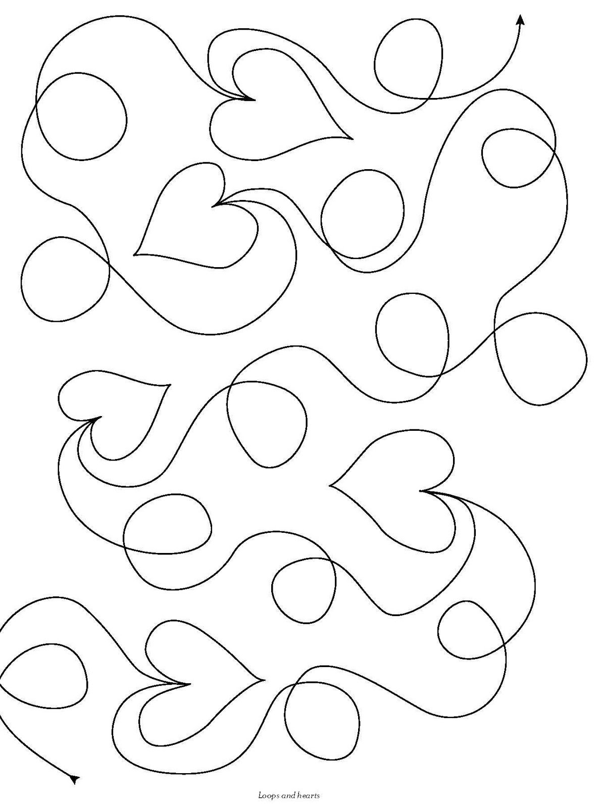 Free Motion Quilting Patterns Easy