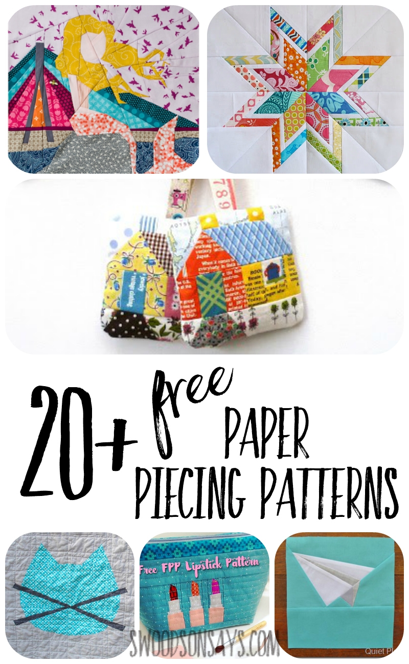 Free Paper Piecing Patterns To Download And Sew
