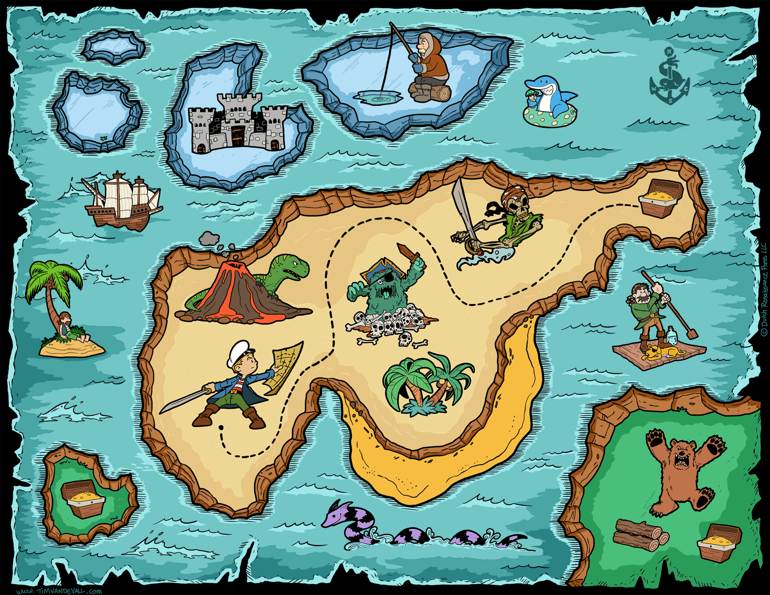 Free Printable Treasure Map