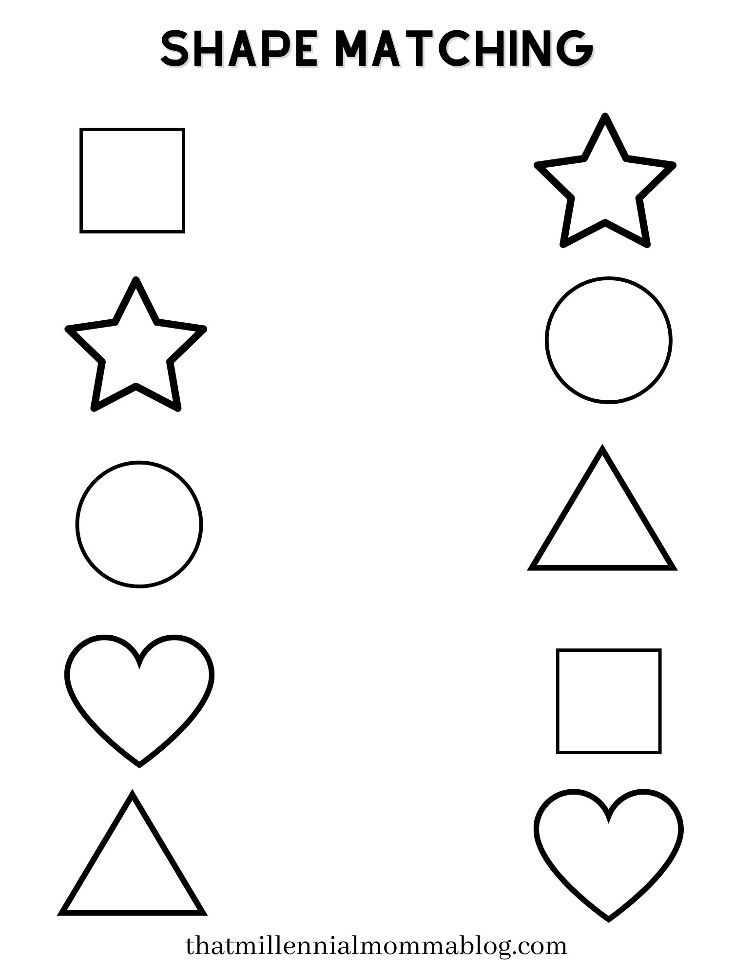 Free Printable Preschool Worksheets