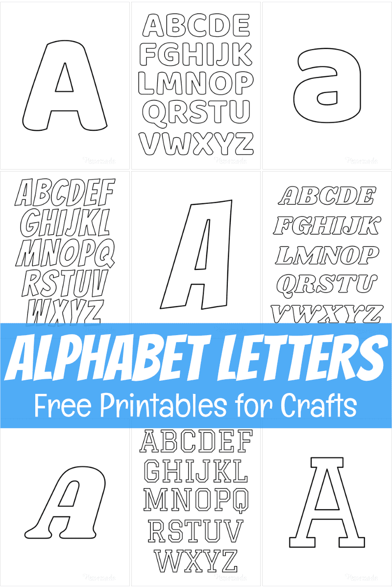 Free Printable Large Letters