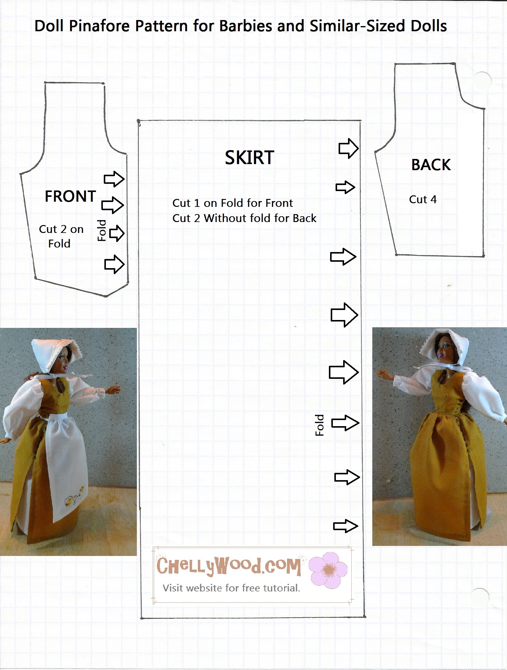 Free Printable Barbie Clothes Patterns
