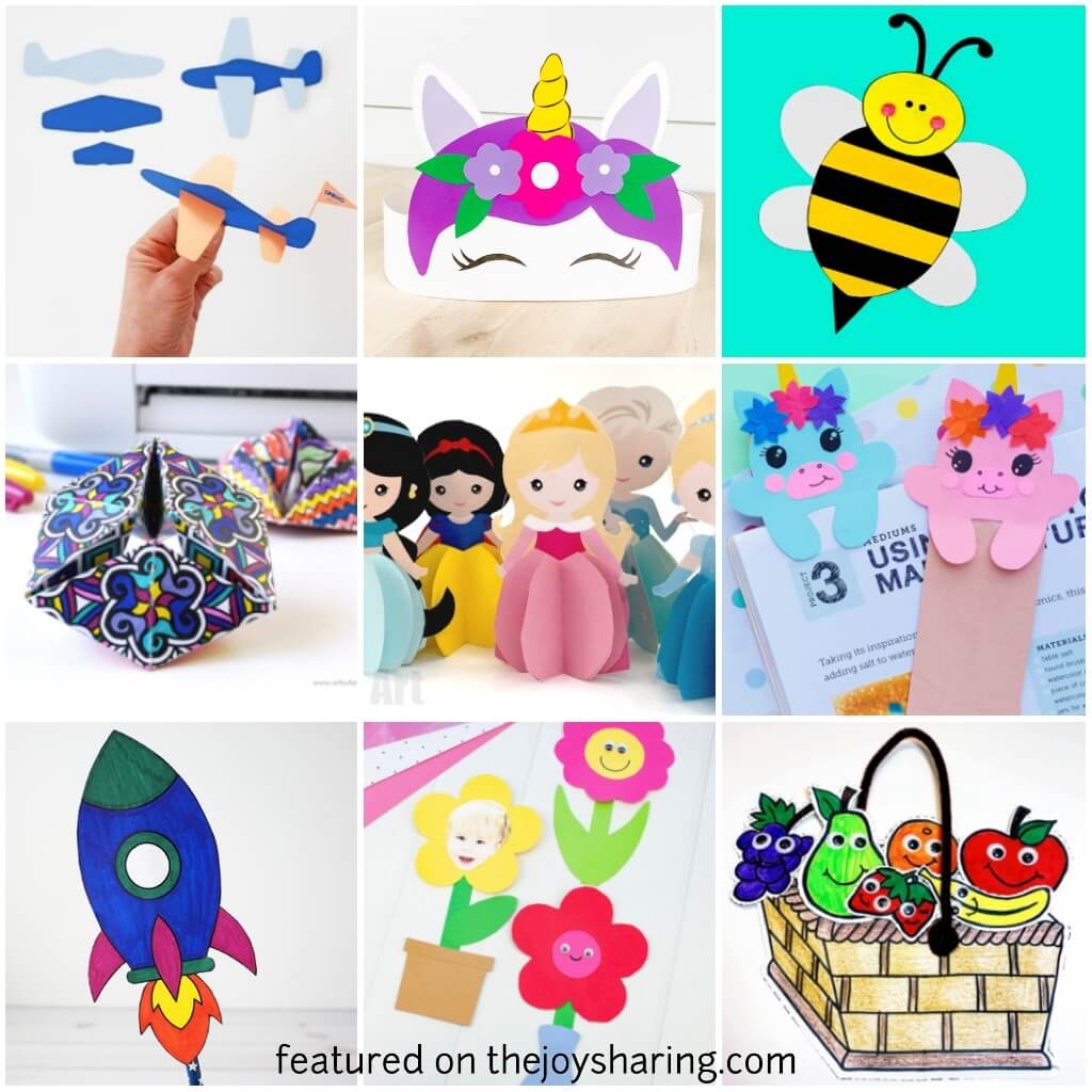 Free Printable Build A Unicorn Craft For Kids Mrs Merry Worksheets Library
