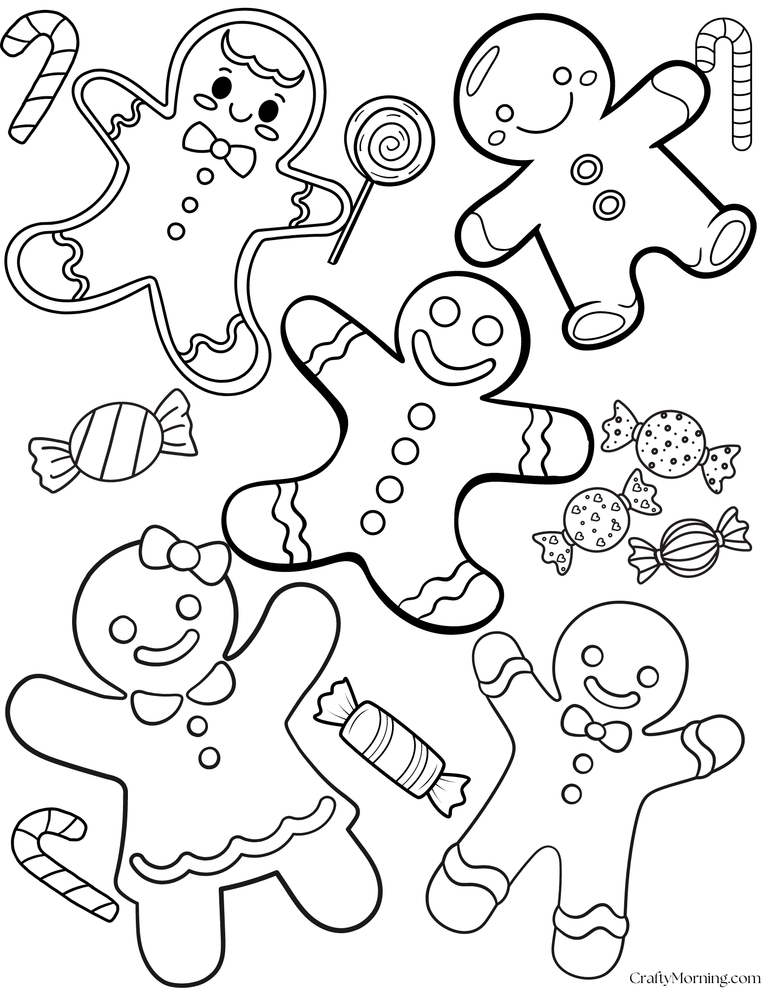 Free Printable Holiday Coloring Pages
