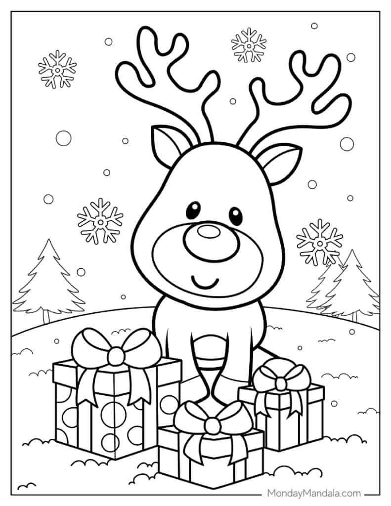 Free Printable Christmas Coloring Pages