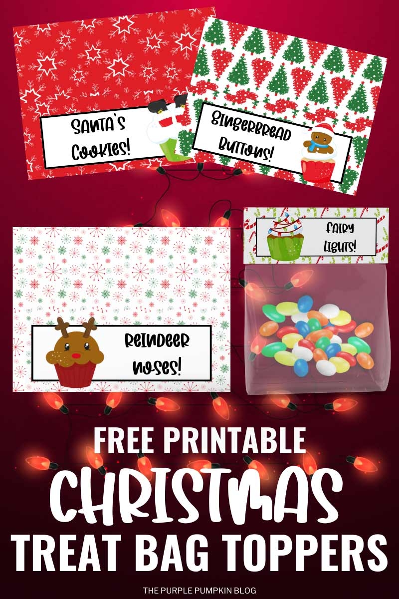 Free Printable Candy Bag Toppers Christmas