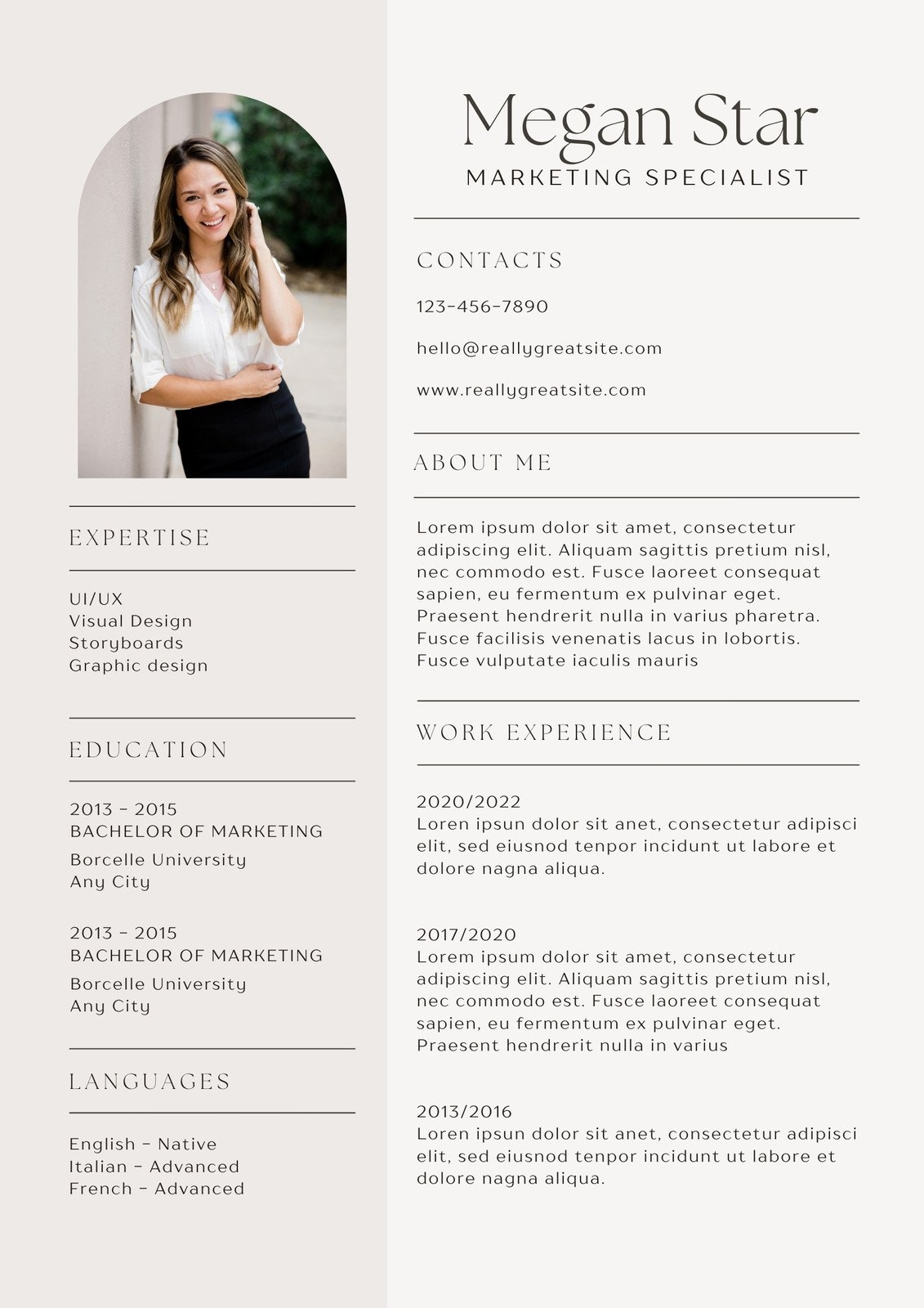 Free Printable Cover Letter Templates