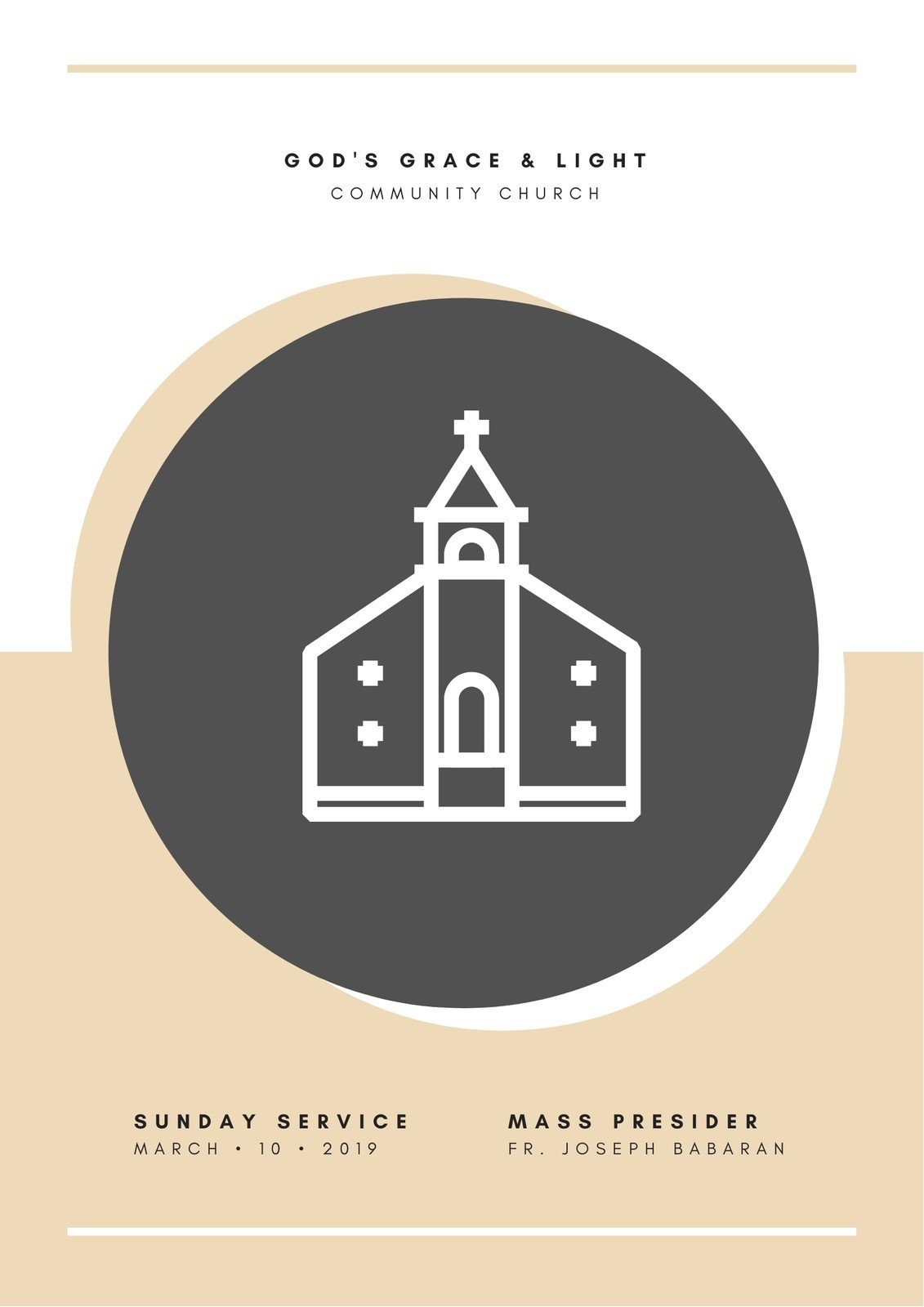 Free Printable Church Programs