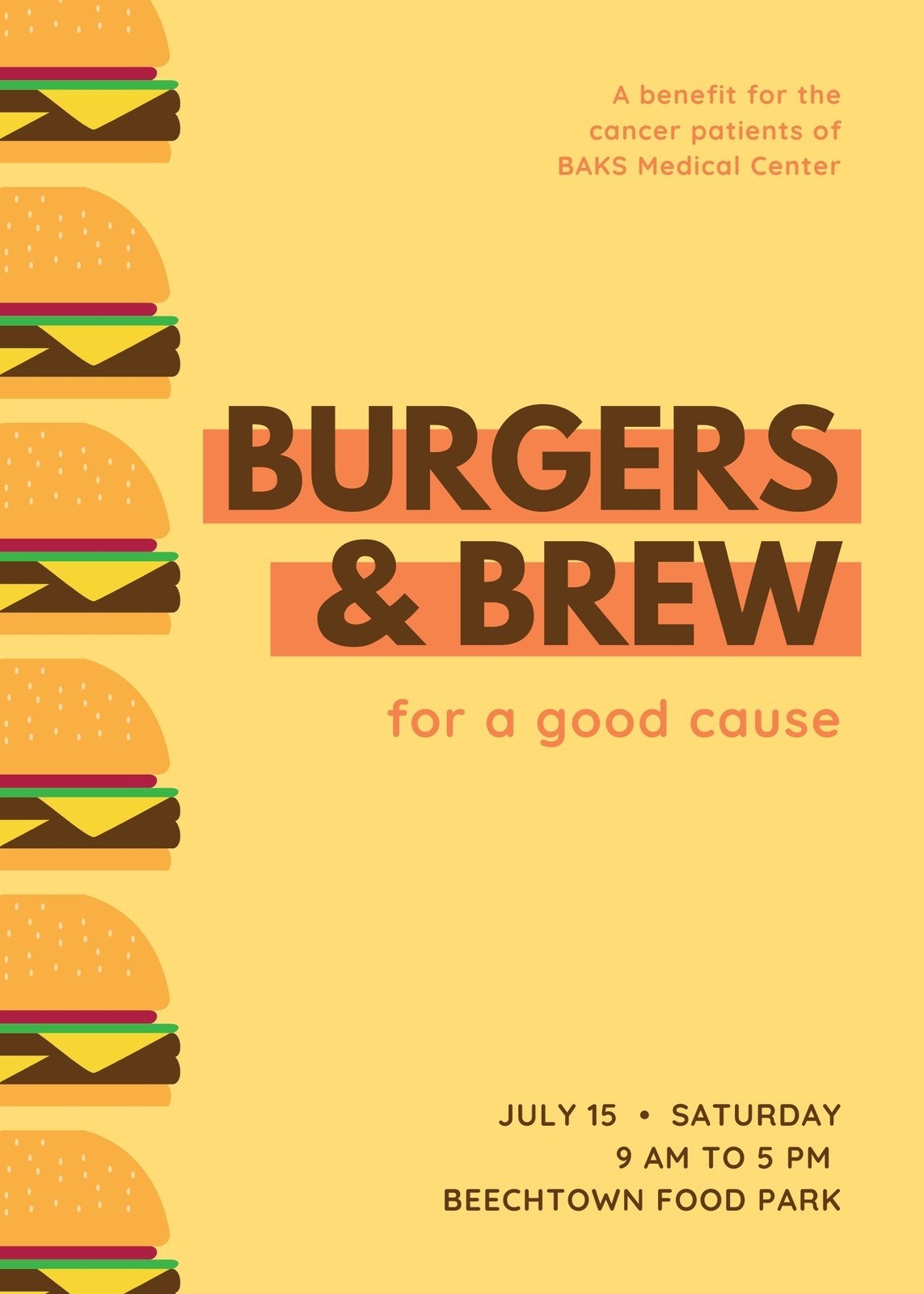 Free Printable Fundraiser Flyer Templates
