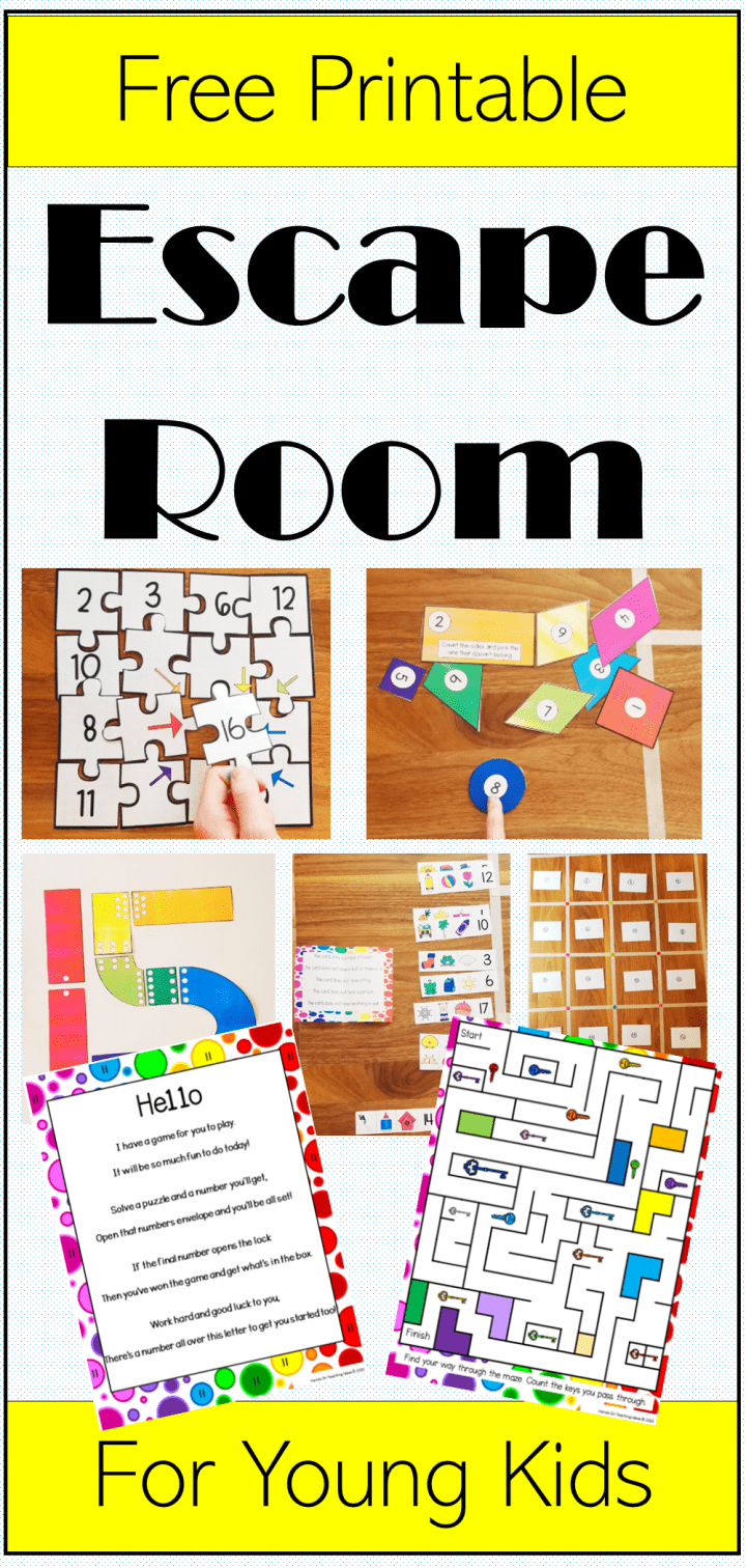 Free Printable Escape Room Game