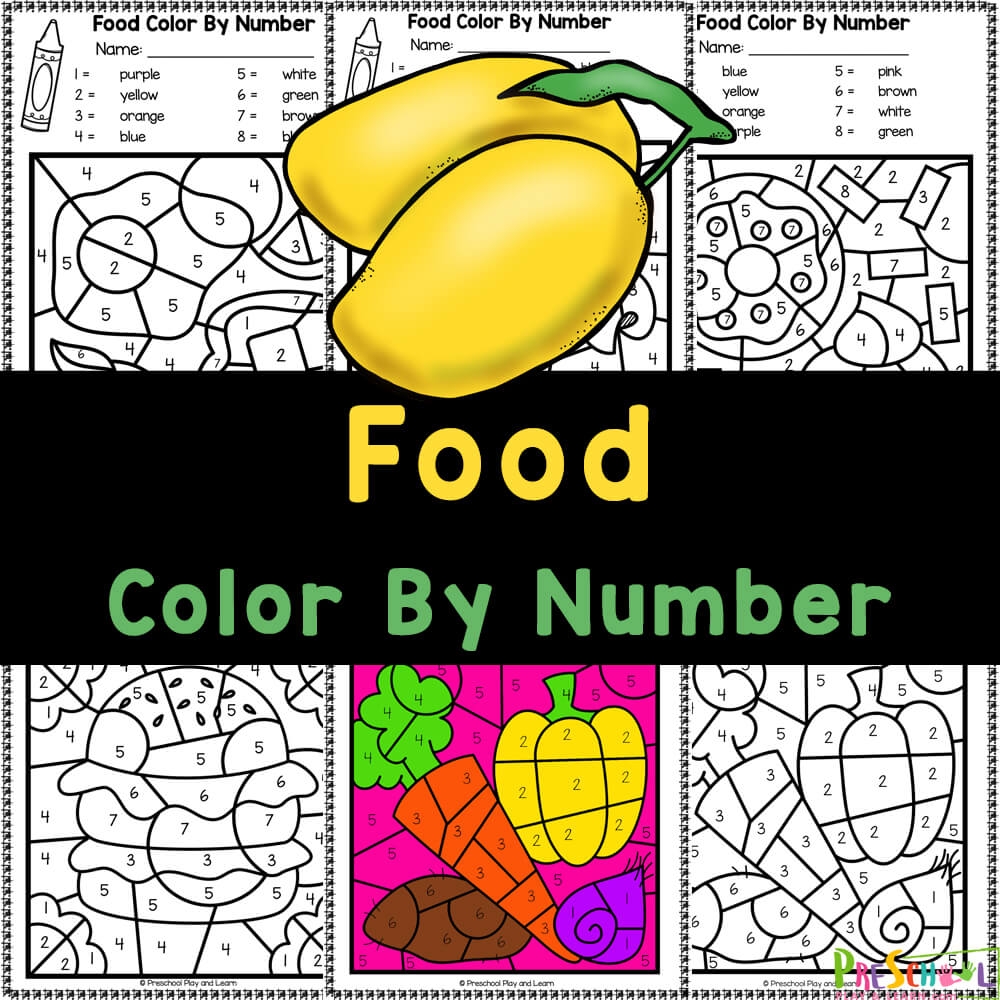 Color By Number Free Printables