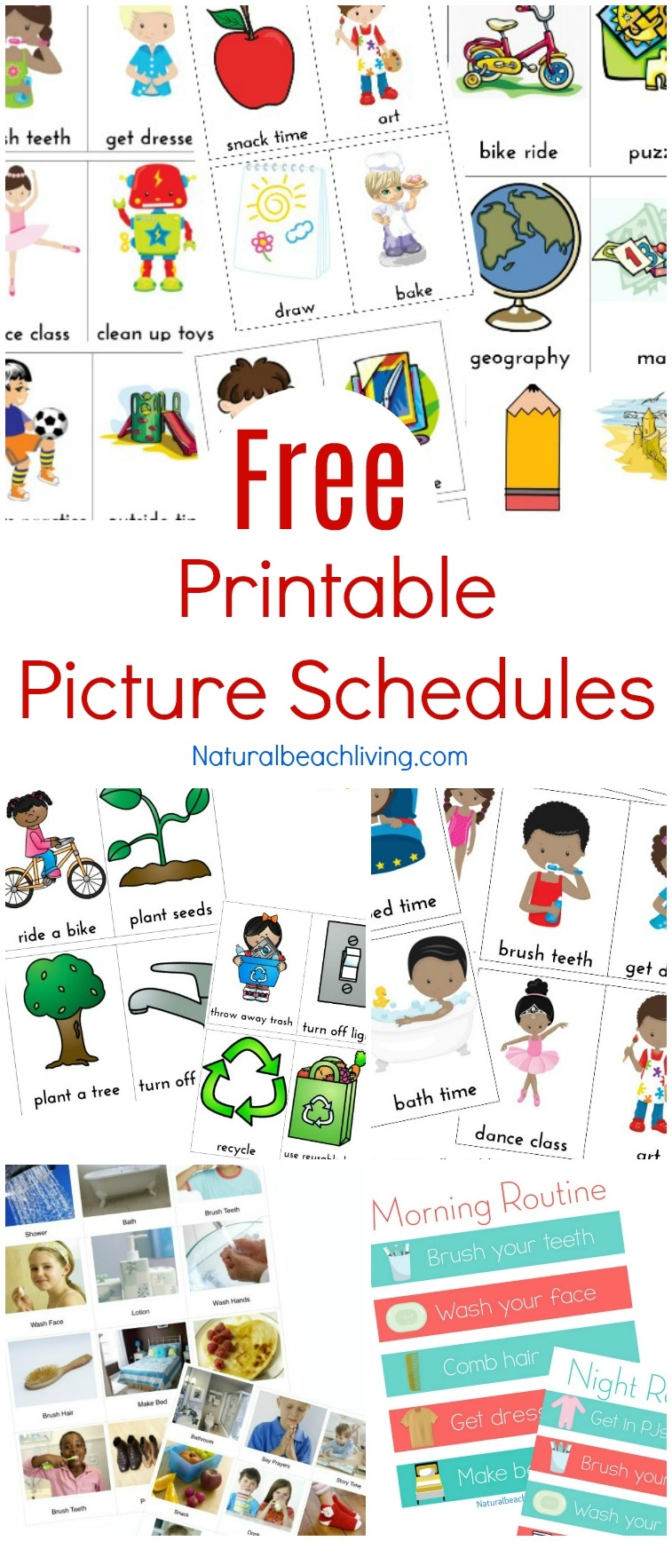 Free Printable Visual Schedule For Classroom
